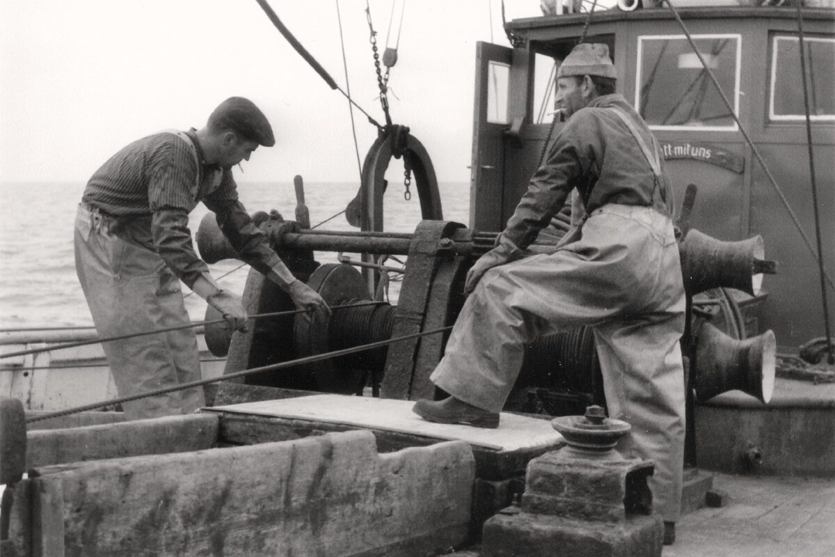 Von 1960 bis 1970 erlebte der Hochseekutter seine letzte Zeit als aktives Fischereifahrzeug in Cuxhaven