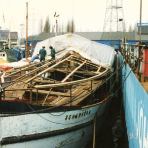SCHAARHÖRN 1993 – Restaurierung in der Werft