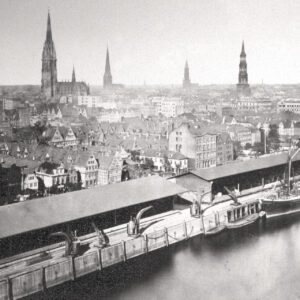 Sandthorhafen um 1871